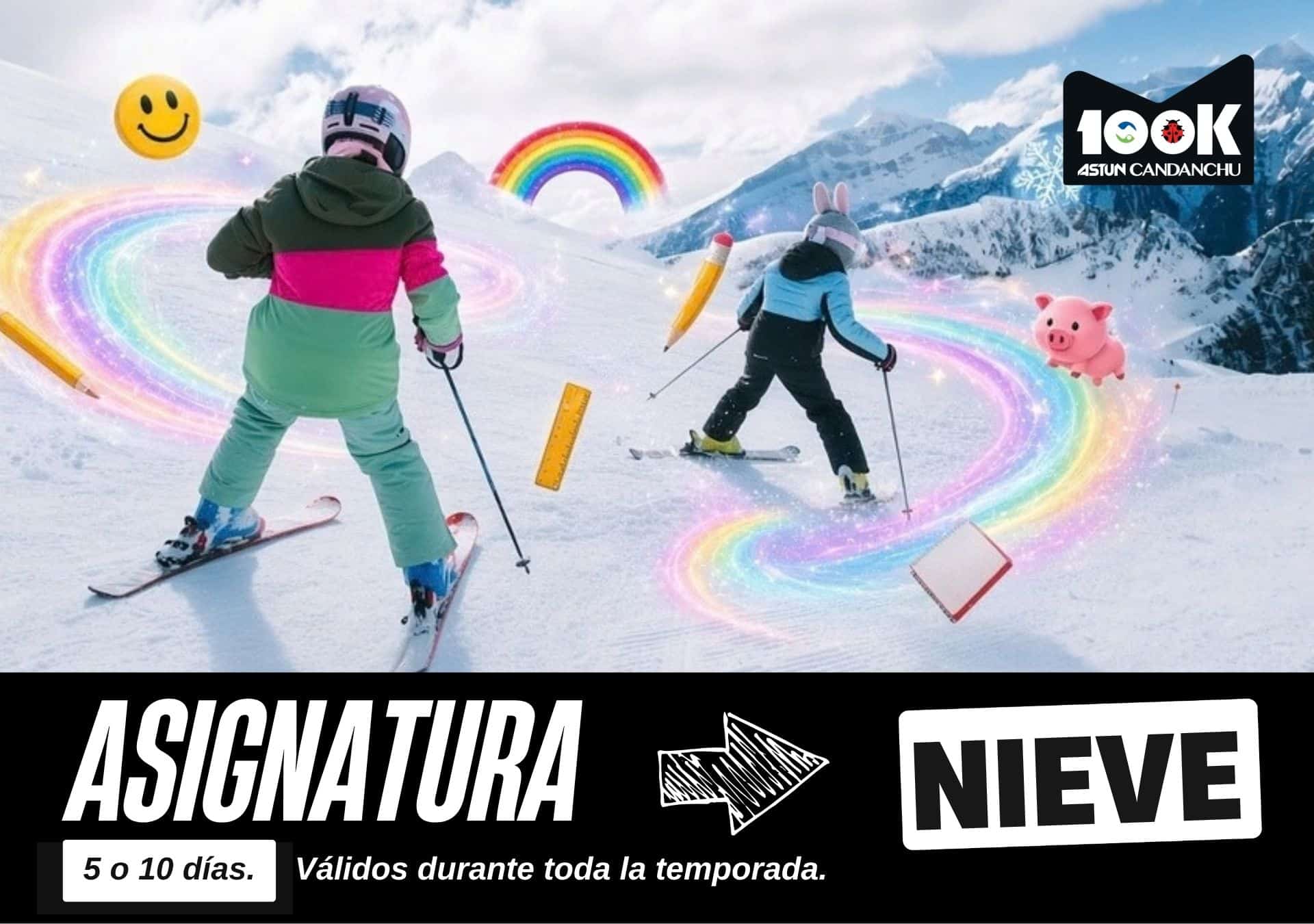 Astún en verano: portada esqui escolar